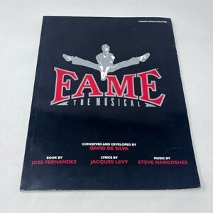 Fame The Musical Piano Vocal Guitar 1997 Vocal Score